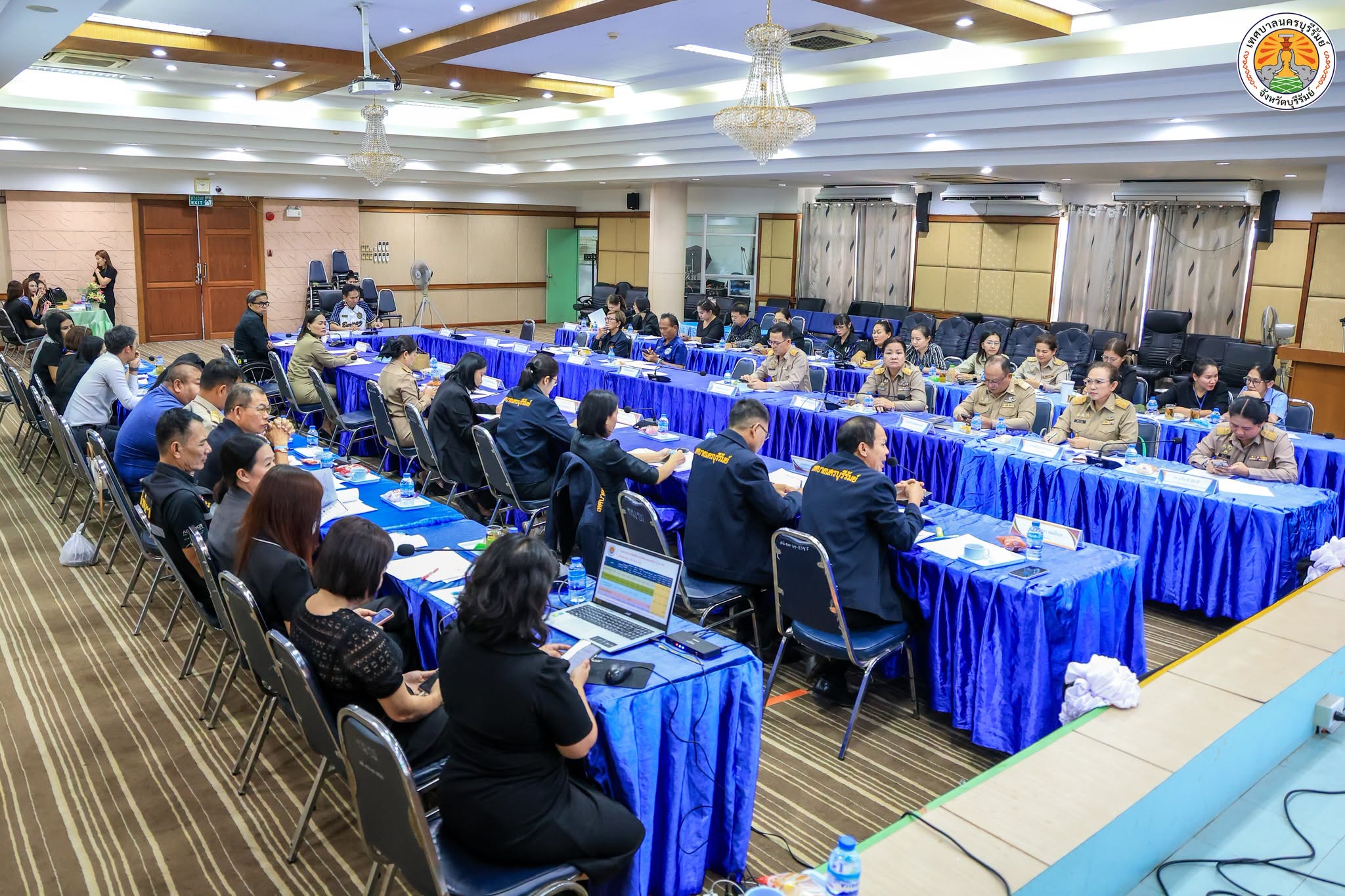 ประชุมหัวหน้าส่วนราชการ และหัวหน้าฝ่าย/งาน ประจำเดือน กรกฎาคม 2569